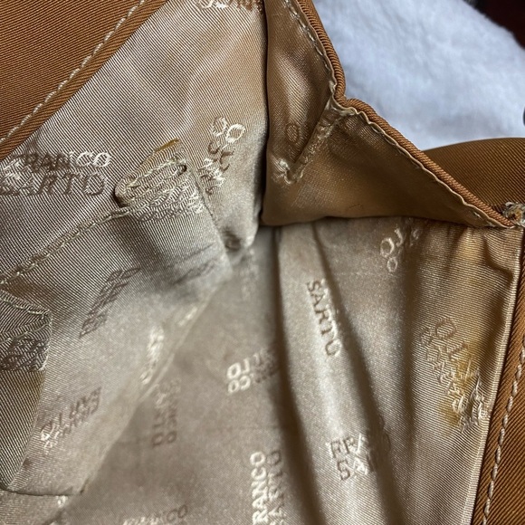 EUC Franco Sarto Brown & Tan Shoulder Bag - Picture 9 of 10